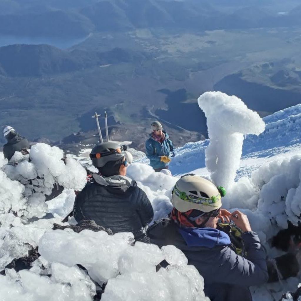 Viaje a Positaña Volcán Lanín Foto tomada por Chabela