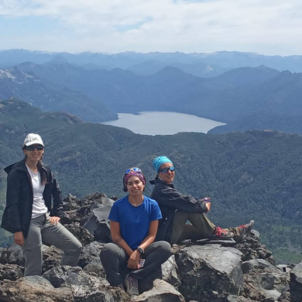 Viaje a Positaña Volcán Lanín Foto tomada por Chabela